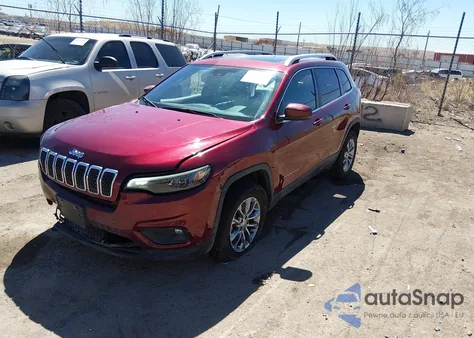 2021 Jeep Cherokee Latitude Lux 4X4 from USA, damaged, VIN 1C4PJMMX7MD175175